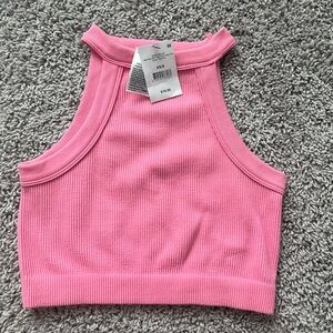 Seamless Gerri high crew racer tank